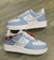 Nike Air Force One Azul bebe/ Branco - comprar online