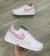 Nike Air Force One Branco/ Rose/ Pink