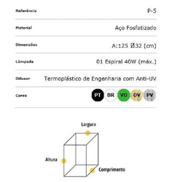 POSTE DE JARDIM COLONIAL SEXTAVADO P5 1,25M - Lustres Luxo