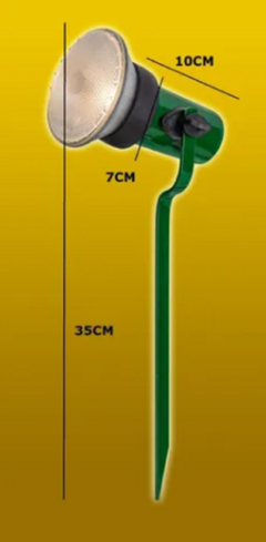 Espeto de jardim E1010 VERDE na internet