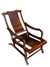 Par de cadeiras em madeira dura tropical rosewood, ditas "Moon Viewer Chair". - comprar online