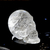 Crânio em cristal de rocha na internet