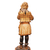 Grande escultura veneziana esculpida em madeira representando Núbios em roupas bordadas - DR Artes Consultoria