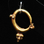 Par de brincos em ouro amarelo Romano Oriental na internet