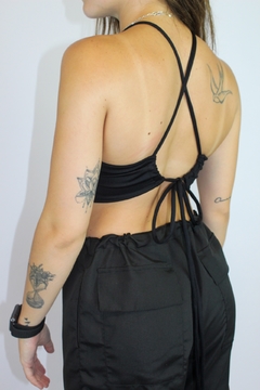 Cropped Luna Preto - comprar online