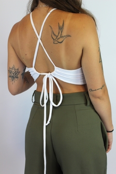 Cropped Luna Branco - BAZBI 