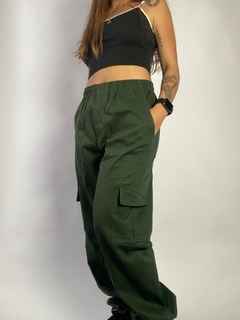 Calça Cargo Verde Militar - BAZBI 