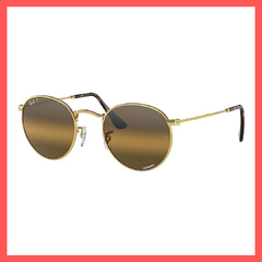 Ray Ban RBS3447_001.G5 Polarizado (ROUND METAL)