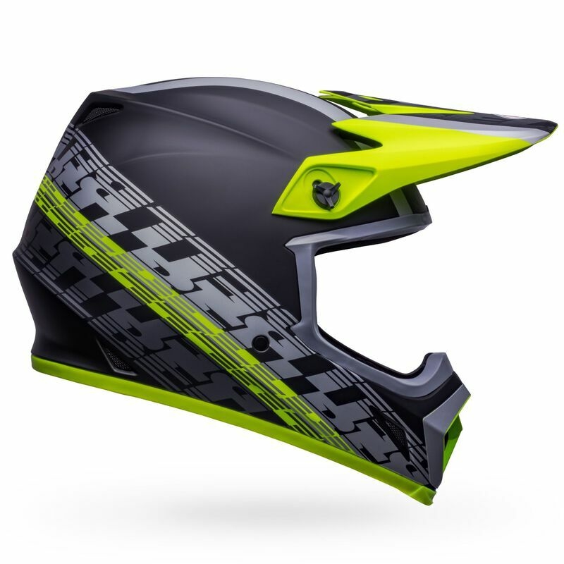 Casco de motocross Bell MX-9 MIPS DISRUPT - MATTE BLACK/CHARCOAL - Cascos  Motocross 