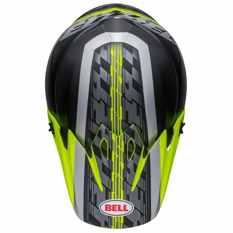 Casco de motocross Bell MX-9 MIPS DISRUPT - MATTE BLACK/CHARCOAL - Cascos  Motocross 