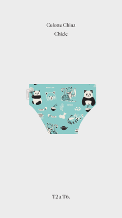 Culotte China Aqua - comprar online