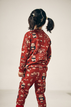 Pijama China Ladrillo - Faunabsas