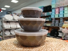 BOWL C/TAPA PASTEL GDE. - 7571/3 / 6328 - BAZAR DECO & NOVEDADES - Santa Fe >  Tienda online