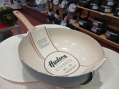 WOK 28 CM CERAMICO GRIS HUDSON - HCRE14