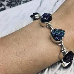 Pulsera de Plata con piedra Agatha - comprar online