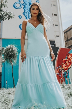 Vestido Longo de Alça