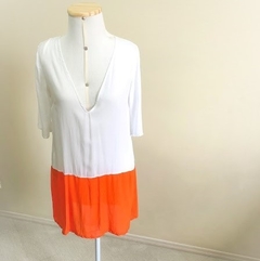 Vestido Bicolor Saída de Praia - comprar online