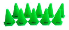 Kit 10 Cones para Treinamento Funcional Verde - comprar online