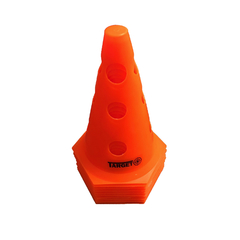 Kit 10 Cones de Agilidade Treino Funcional c/ Furo 24cm - comprar online