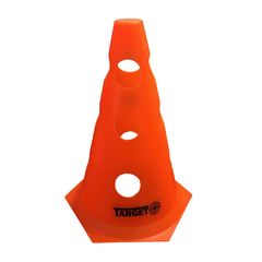Kit 10 Cones de Agilidade Treino Funcional c/ Furo 24cm - Artven