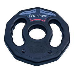 Anilha Facetada Furo Olimpico Equilibrio - comprar online