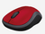 Mouse Logitech Inalámbrico M185 Rojo - Ckz Market