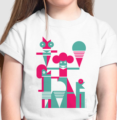 Camiseta Infantil Composição