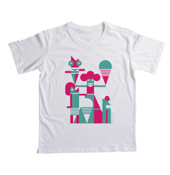 Camiseta Infantil Composição - Ufa Mulufa