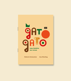 Livro artesanal Gato Gato - NOVA EDIÇÃO