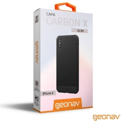 Capa Carbon Slin Iphone X/XS Geonav - Ishop