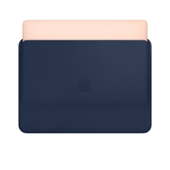 Capa em couro Azul da Meia Noite para MacBook Air e MacBook Pro de 13 polegadas - Ishop