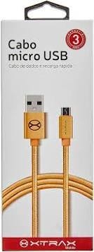 Cabo Micro USB Xtrax 1,5m - Ishop