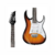 Guitarra IBANEZ 6 Cordas RG Series Gio GRX-40 Sunburst - comprar online