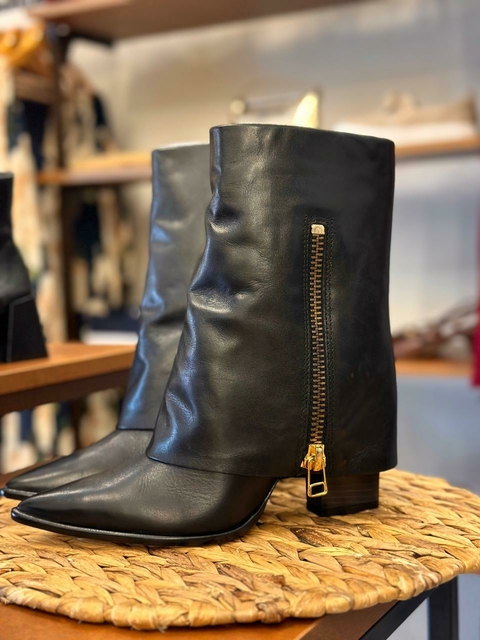 Bota fashion arezzo polaina