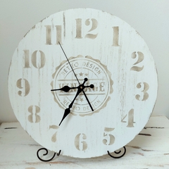 RELOJ DE MADERA DE 40CM DE DIÁMETRO MBD08