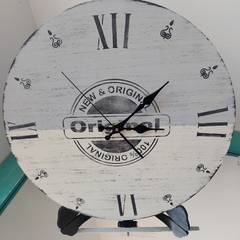 RELOJ DE MADERA DE 40CM DIÁMETRO MBD08