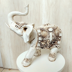 ELEFANTE DE RESINA DE 45cm DE ALTO sil01 - comprar online