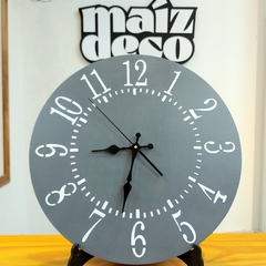 RELOJ DE MADERA DE 40CM MBD08