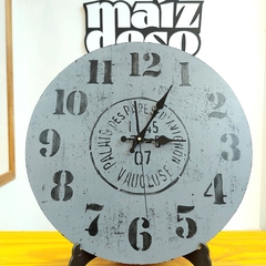 RELOJ DE MADERA DE 40CM DE DIAMETRO MBD08