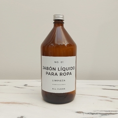 BOTELLA- FRASCO VIDRIO CON TAPA Y ETIQUETA CA119 - Maiz Deco