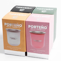 MATE PORTEÑO ACERO INOXIDALBLE C1097 - comprar online