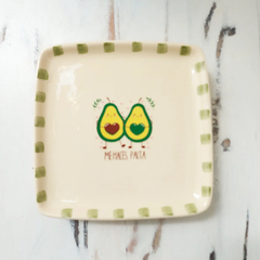 PLATO PARA POSTRE CERAMICA PALTA PP850 - comprar online