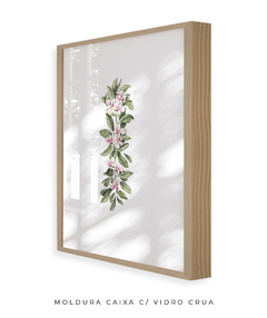 QUADRO DECORATIVO LETRA BOTÂNICA I - comprar online