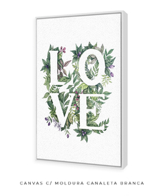 Quadro Decorativo Love - comprar online