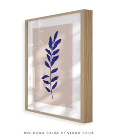 Quadro Decorativo Outono Minimal Blue I na internet