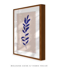 Quadro Decorativo Outono Minimal Blue I na internet