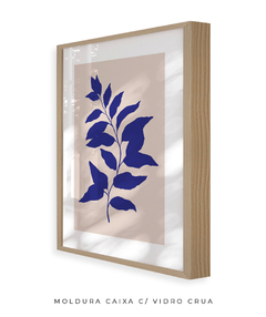 Quadro Decorativo Outono Minimal Blue IV