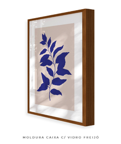 Quadro Decorativo Outono Minimal Blue IV na internet