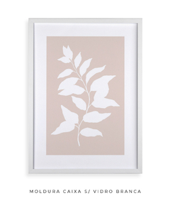 Quadro Decorativo Outono Minimal IV - Flowersjuls - Quadros decorativos botânicos | Aquarelas autorais