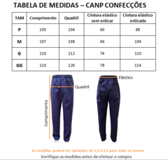 Calça Azul Marinho Brim Pesado Uniforme Profissional Trabalho na internet